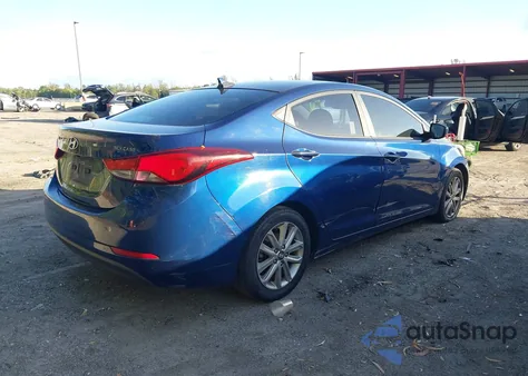 2015 Hyundai Elantra Se из США, поврежденный, VIN 5NPDH4AE8FH602202